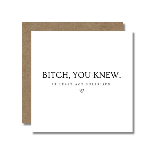 Proposal Greeting Card