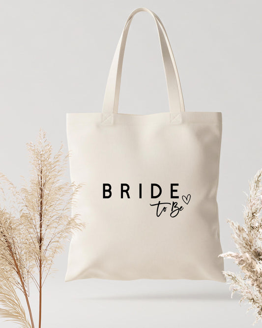 Personalised Tote Bag: Bride to Be Design