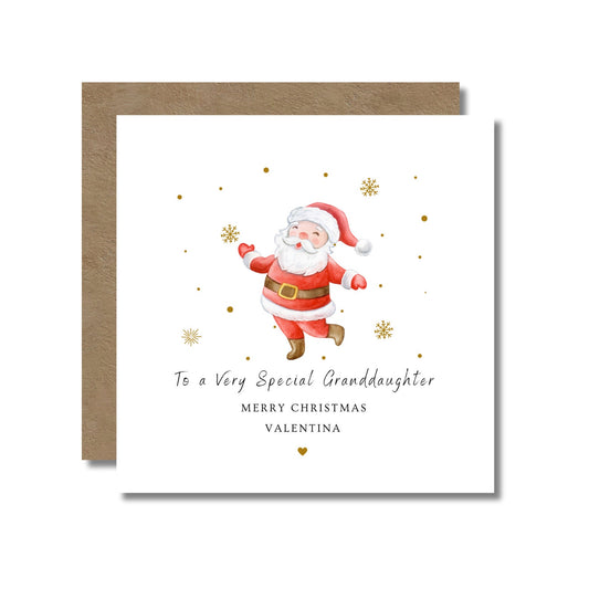 Christmas Card: Santa Design