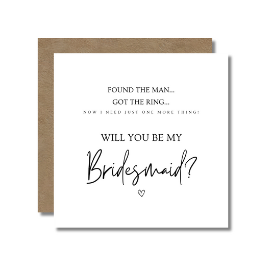 Proposal Greeting Card