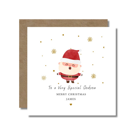 Christmas Card: Santa Design