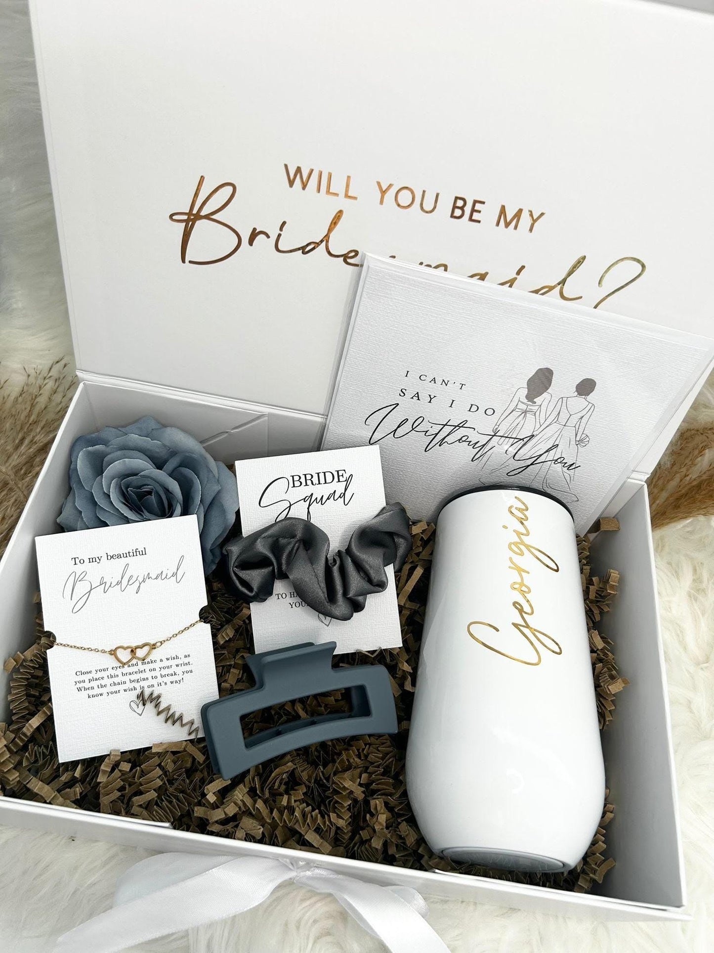 Proposal Gift Box: Flute Tumbler Edition