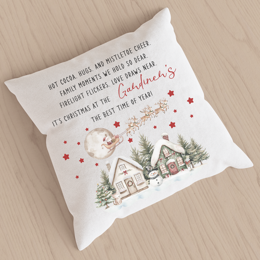 Christmas Keepsake Pillow -  Christmas Home Design
