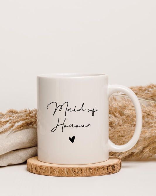 Personalised Maid of Honour Mug