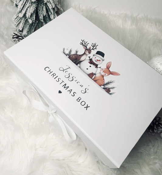 Personalised Gift Box Only: Christmas Design