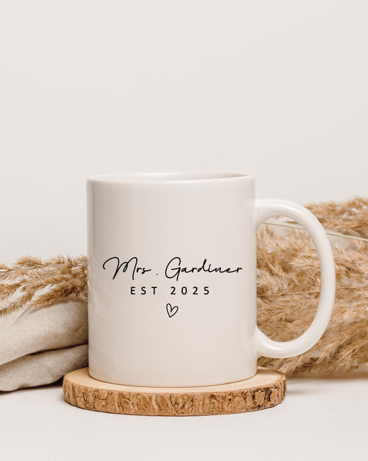Personalised Wedding Mug
