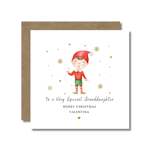 Christmas Card: Elf Design
