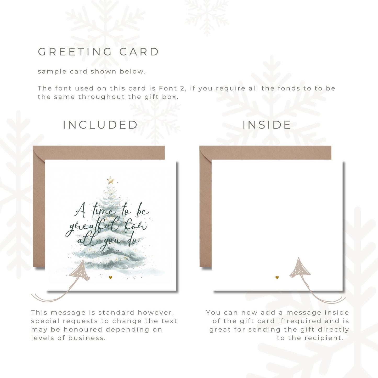 Personalized Christmas Gift Box: Flute, Candle, Socks & More