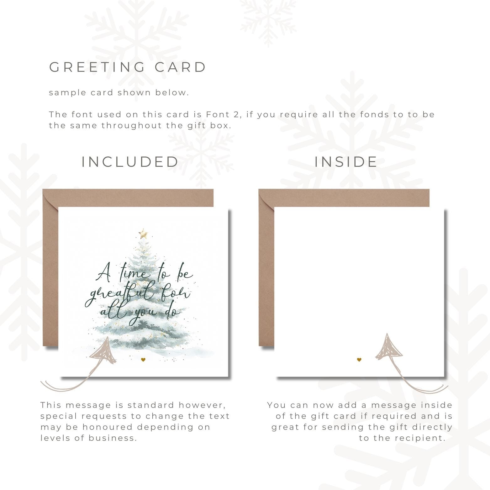 Personalized Christmas Gift Box: Flute, Candle, Socks & More