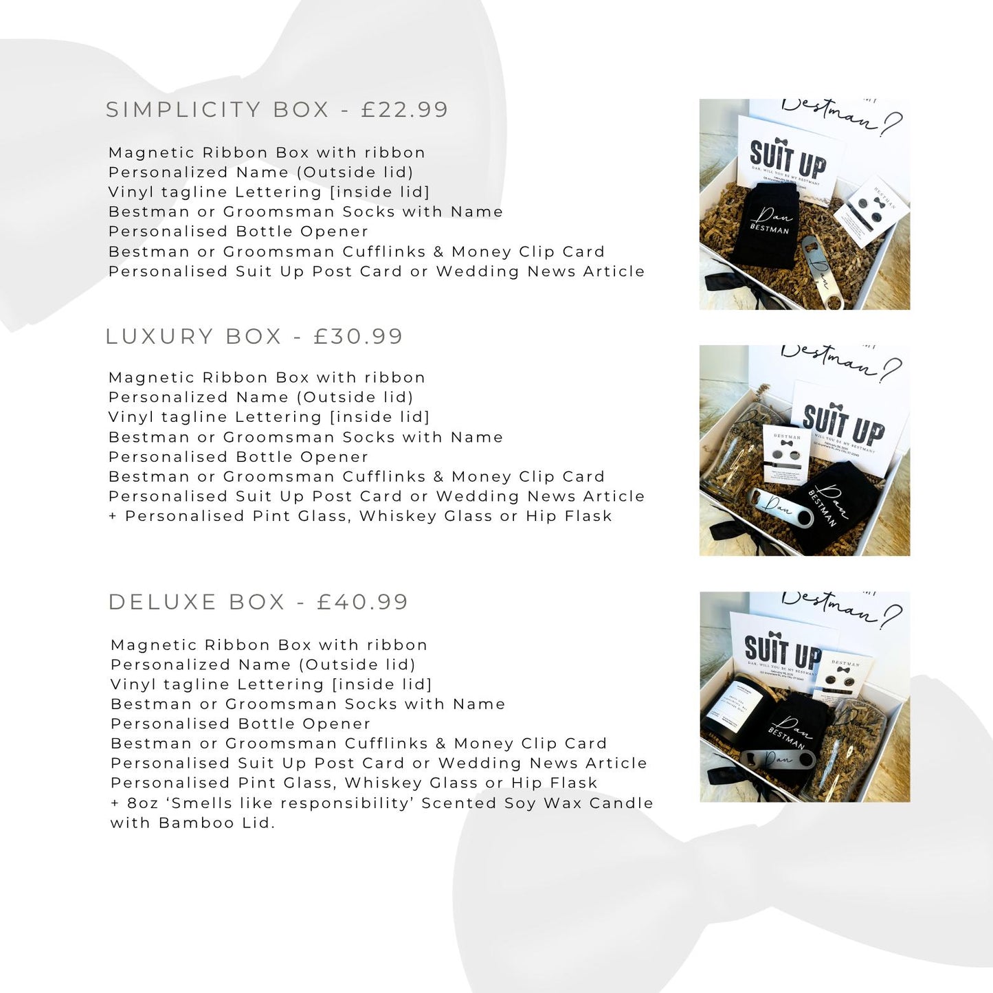 Proposal Gift Box: For Him Edition