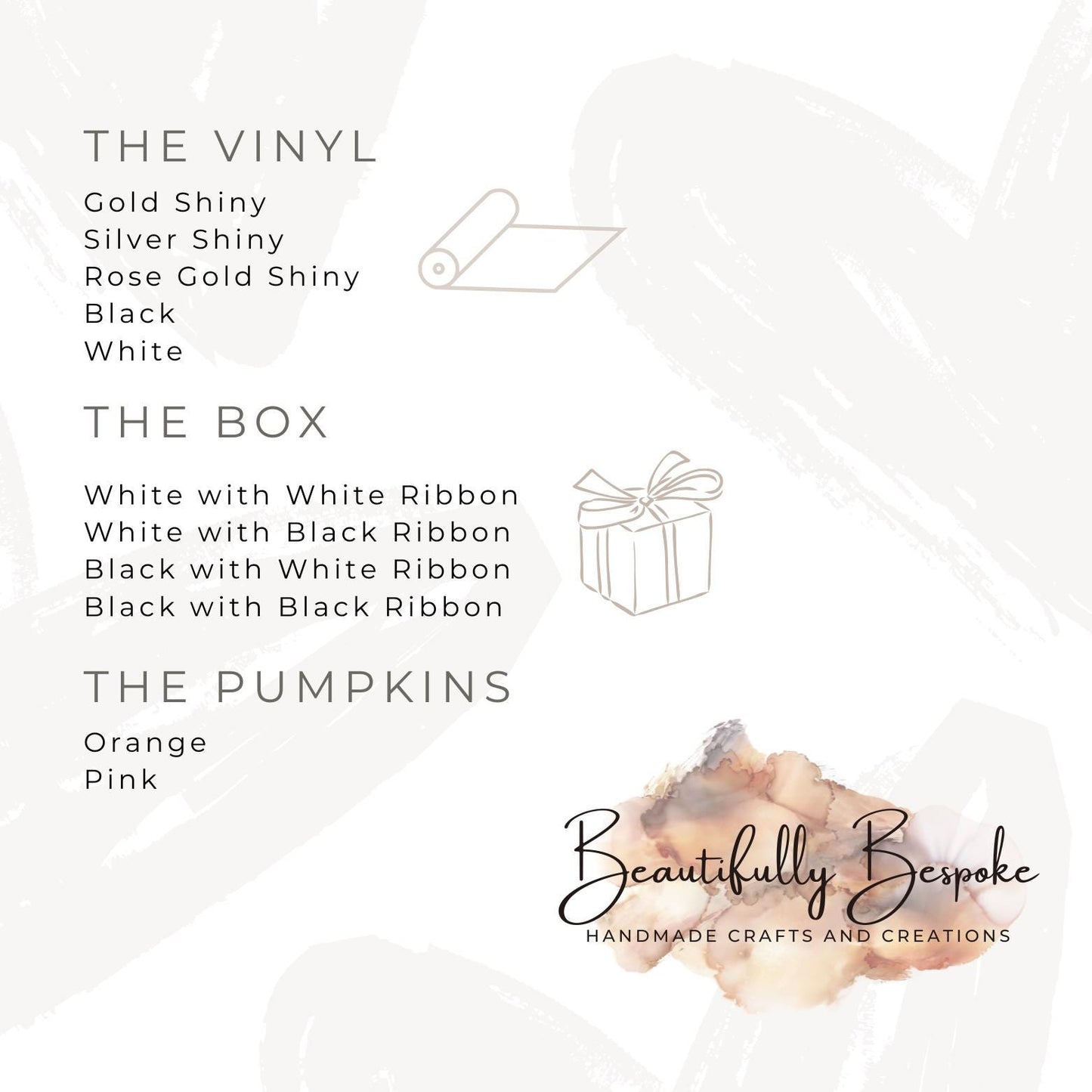 Personalised Gift Box Only: Halloween Design