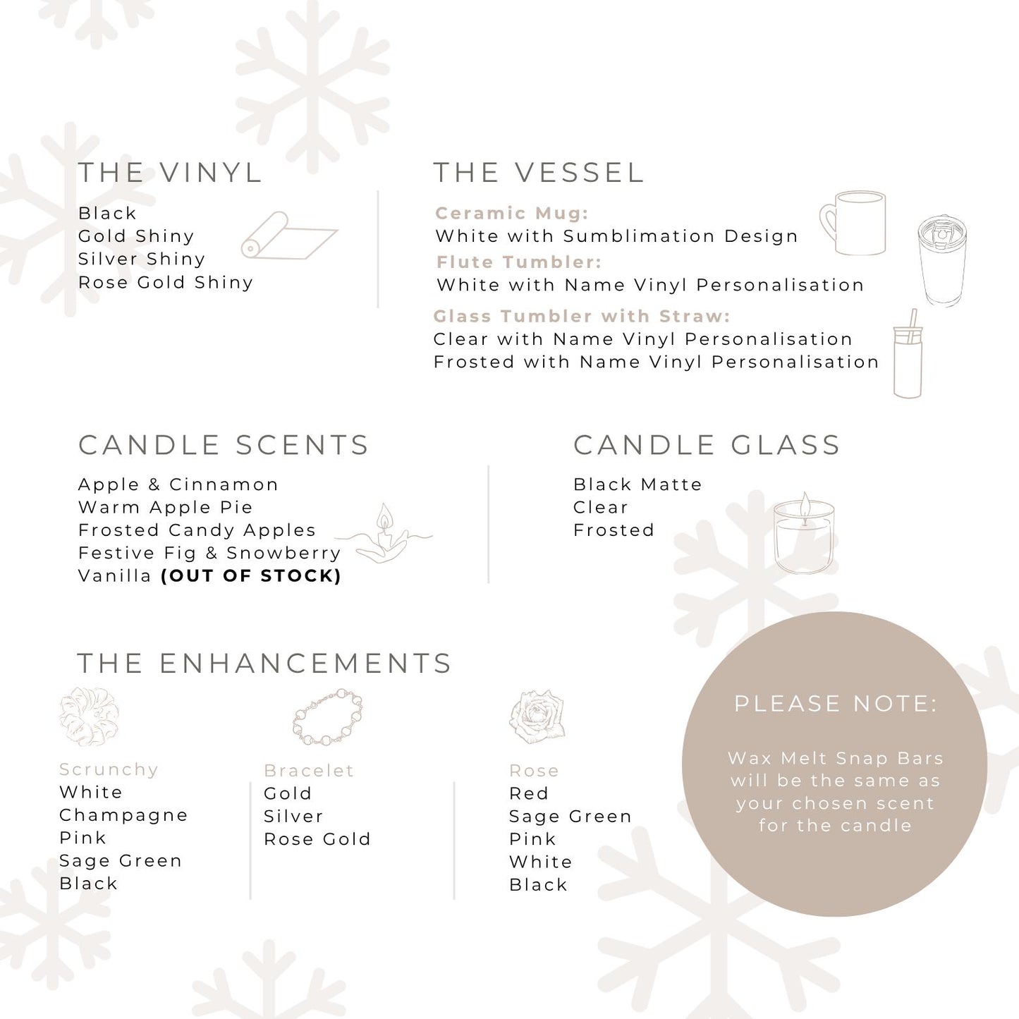 Personalized Christmas Gift Box: Flute, Candle, Socks & More