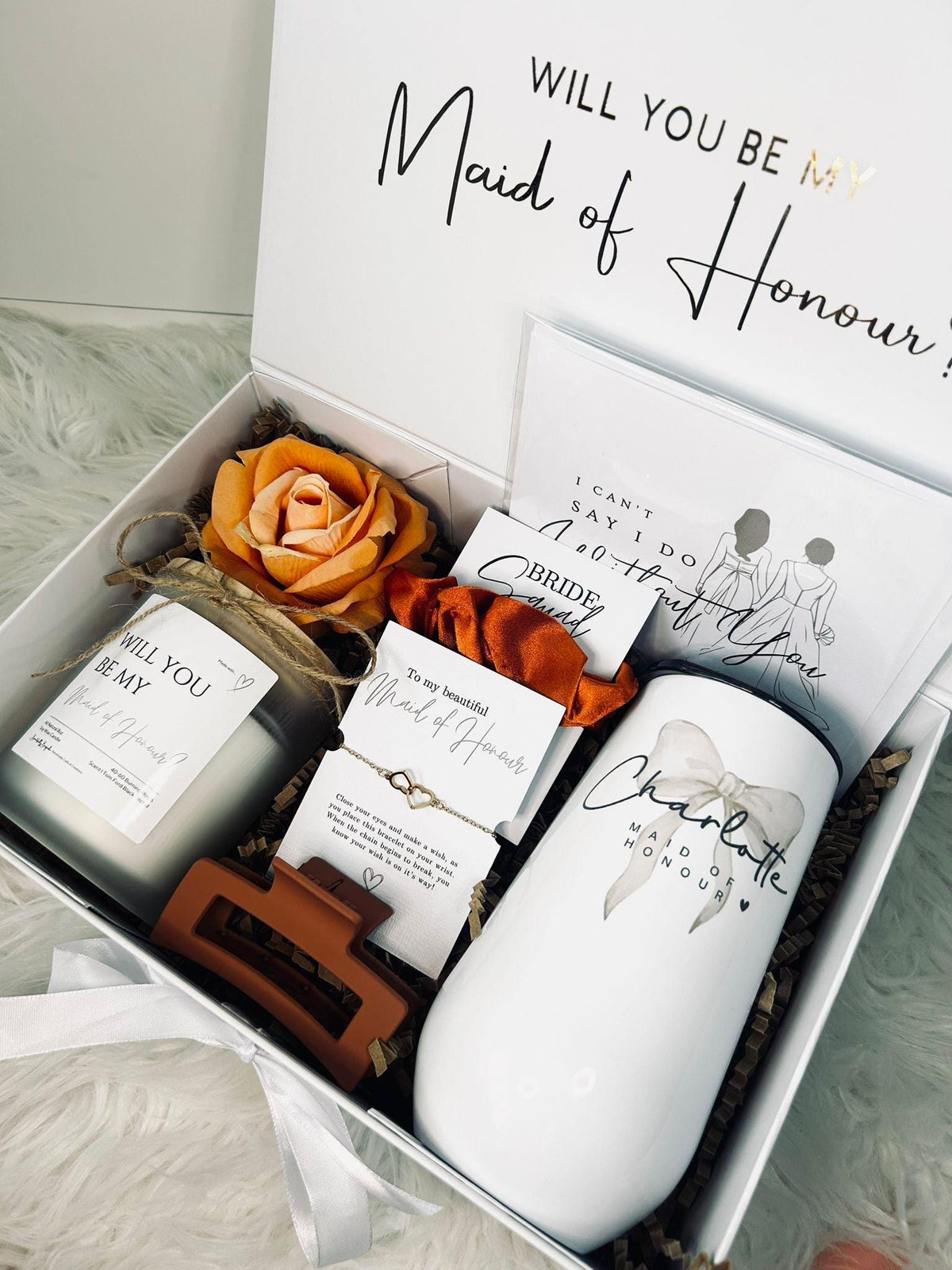 Proposal Gift Box: Flute Tumbler Edition