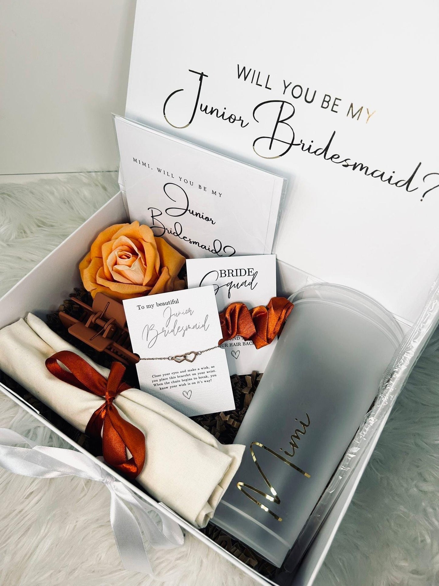 Proposal Gift Box: Flower Girl Edition