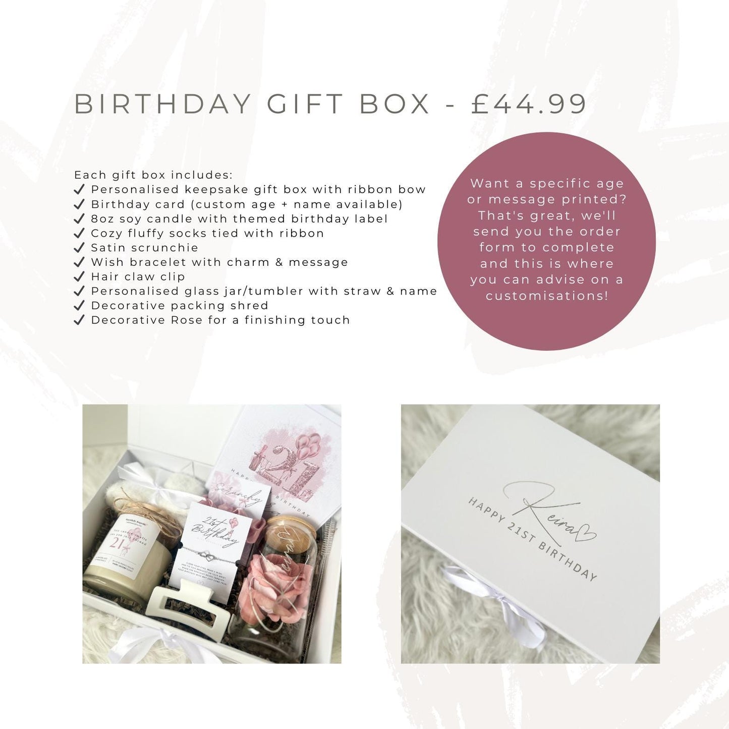 Personalised Gift Box: Birthday Edition