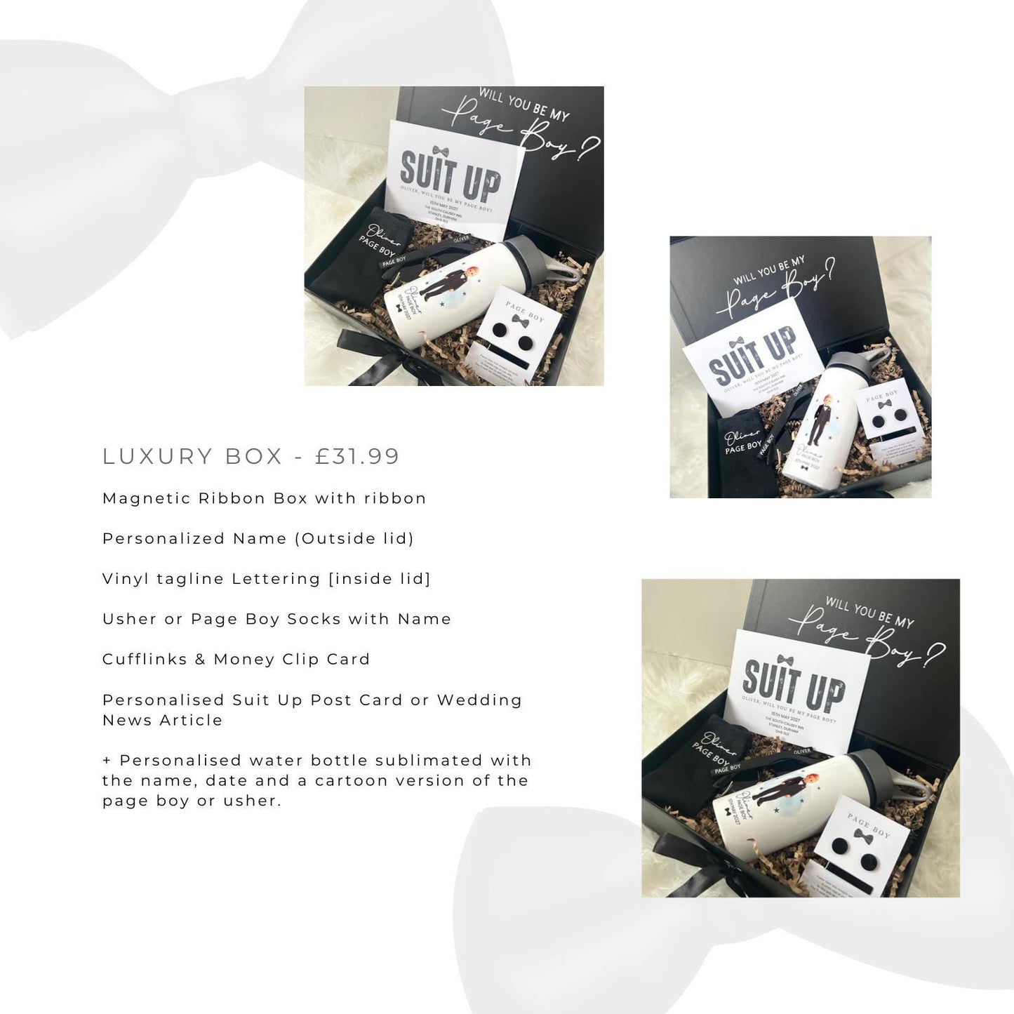 Proposal Gift Box: Page Boy/Usher Edition