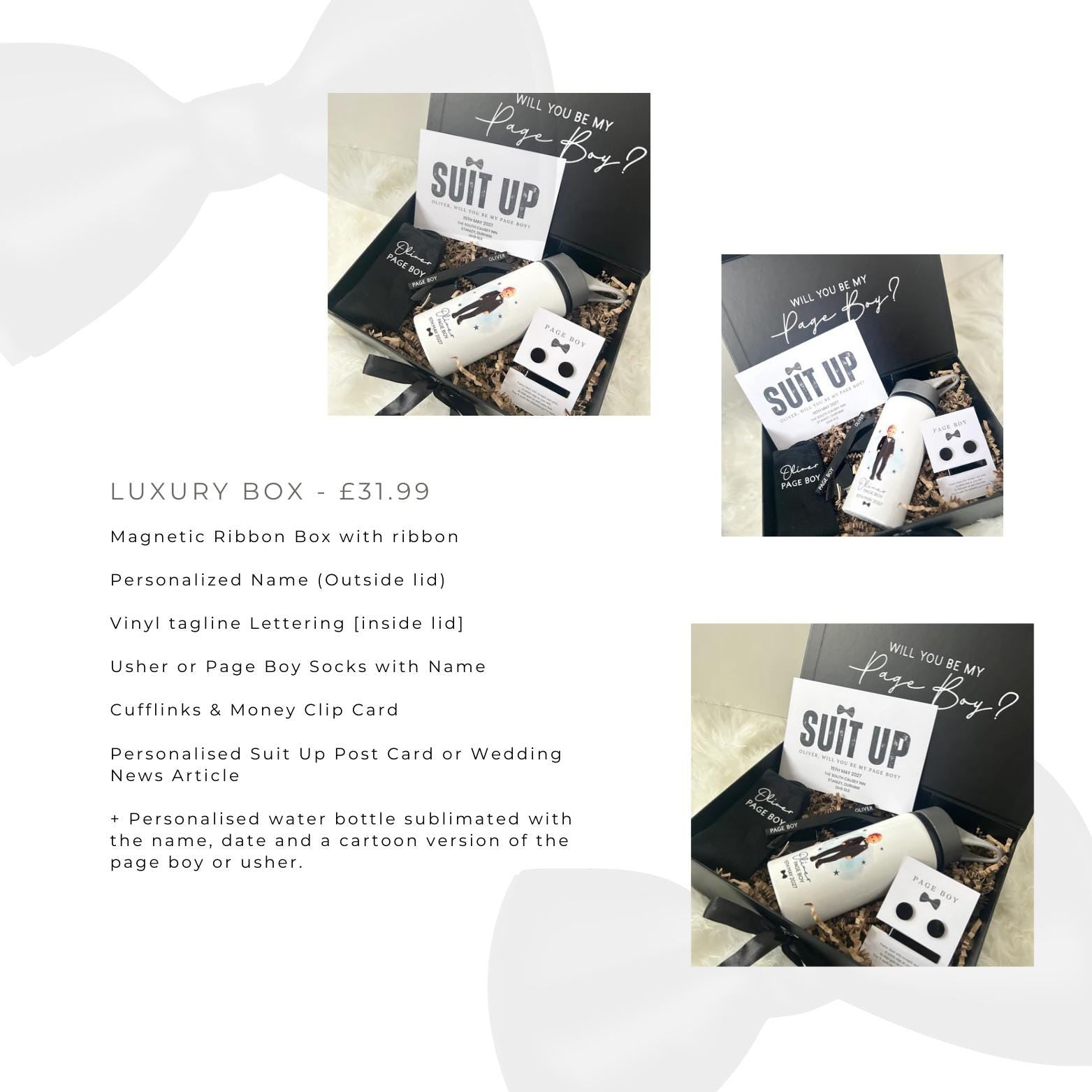 Proposal Gift Box: Page Boy/Usher Edition