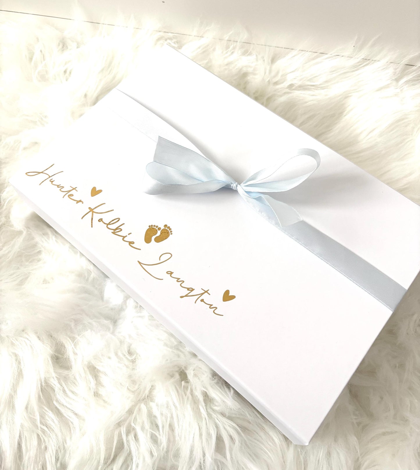 Personalised Embroidered Baby Gift Set