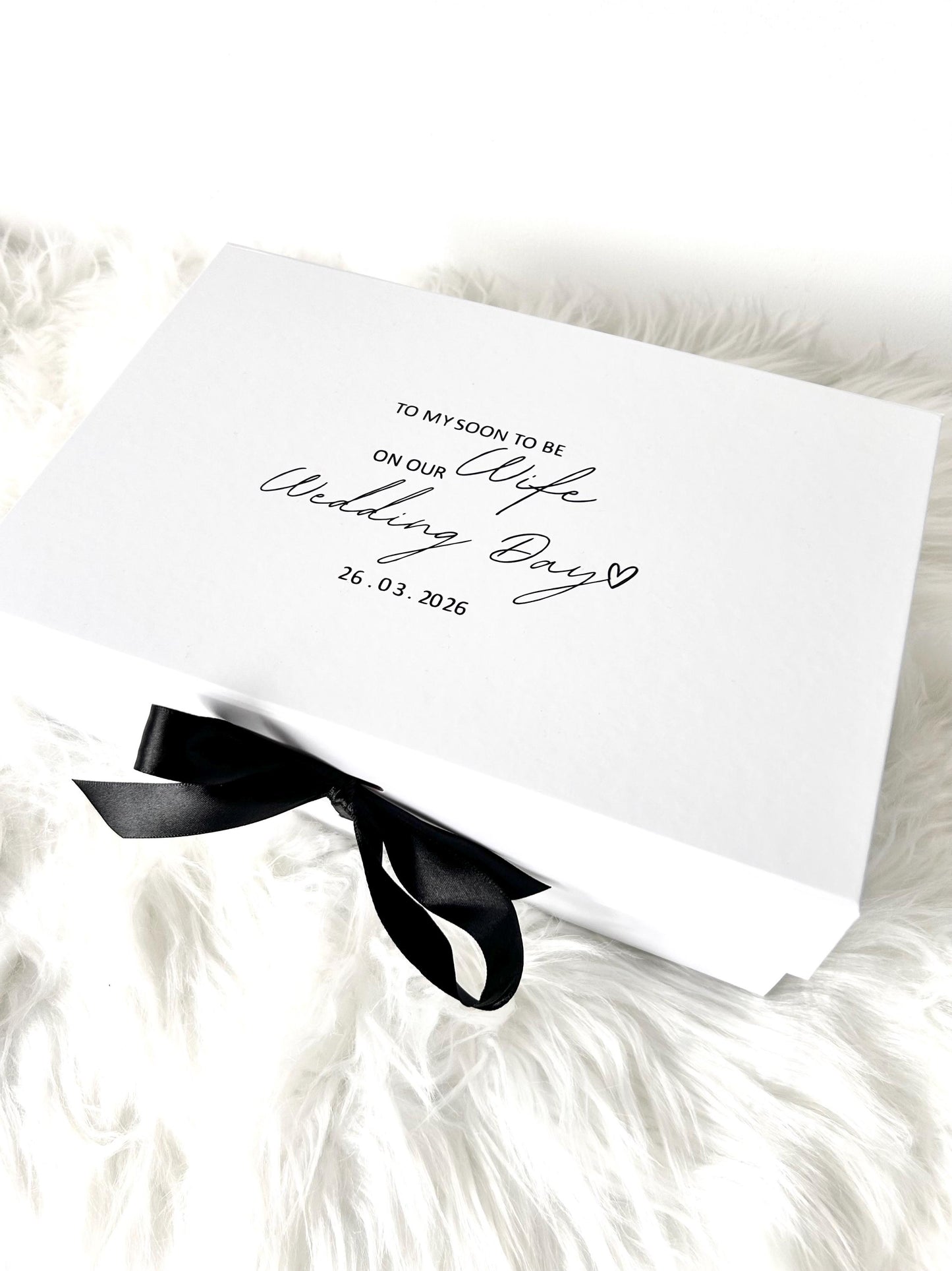 Morning of the Wedding Gift Box: Bride Edition