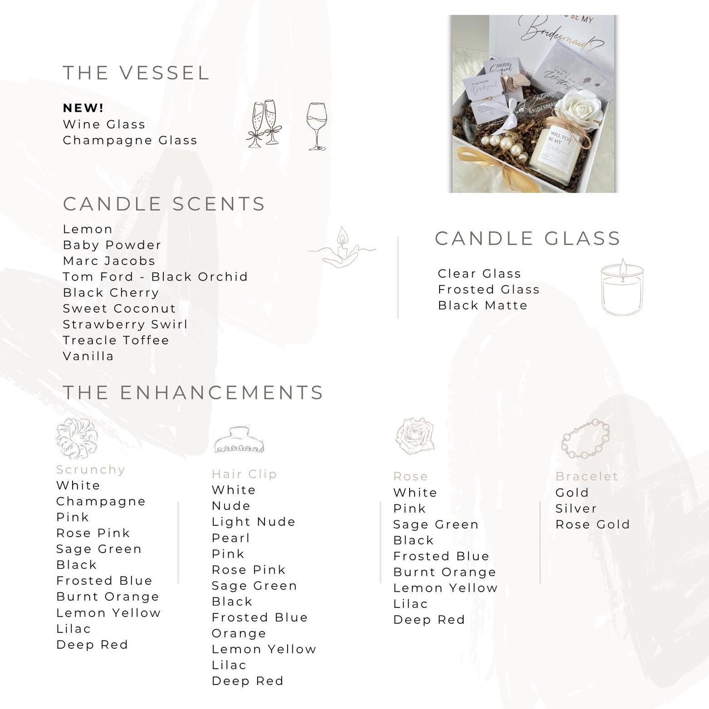 Proposal Gift Box: Champagne/Wine Glass Edition