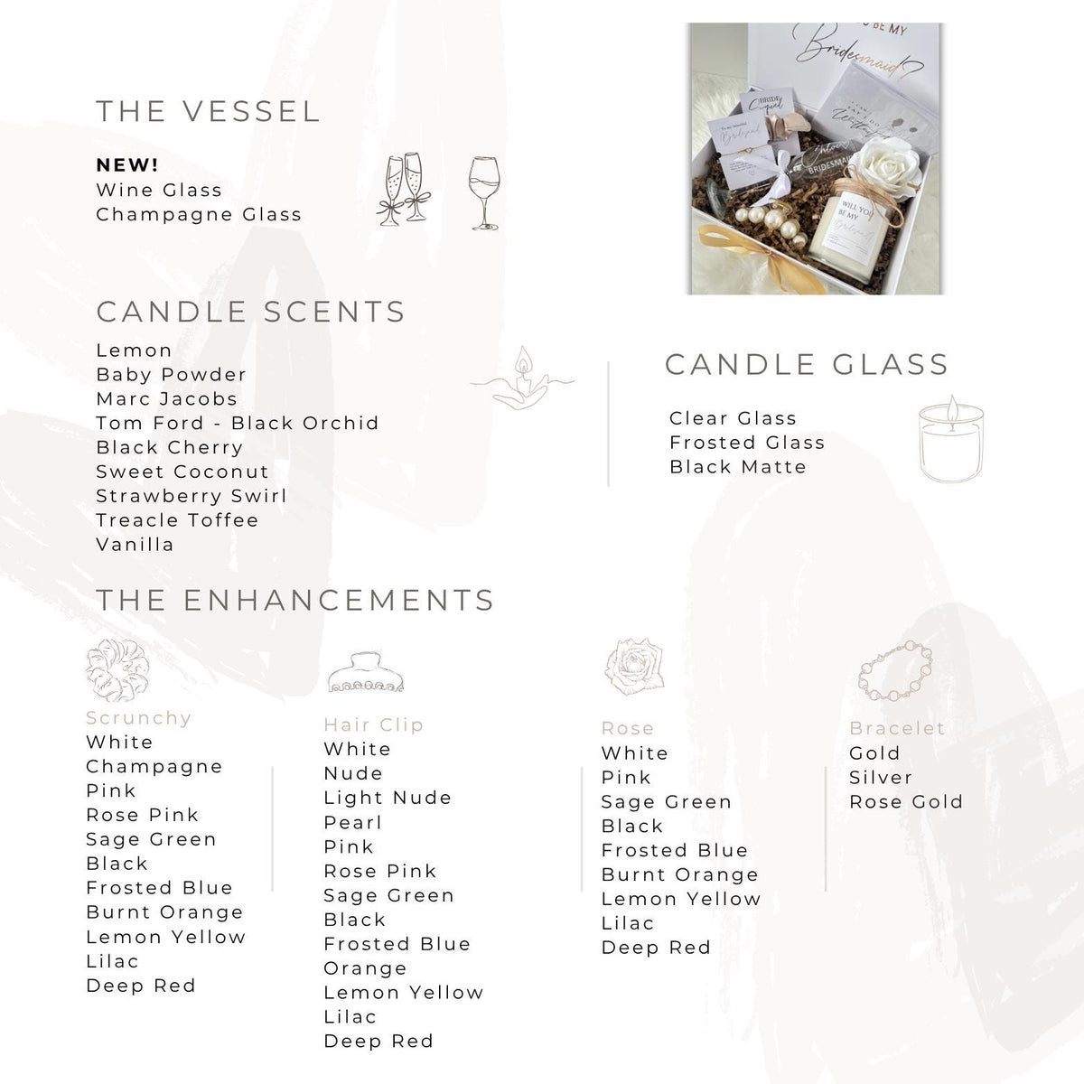 Proposal Gift Box: Champagne/Wine Glass Edition
