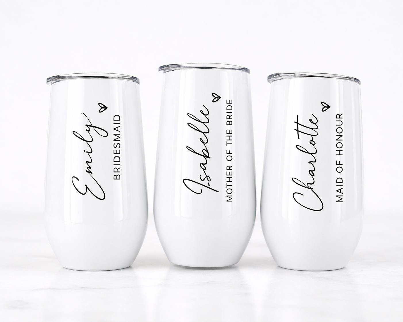 Personalised Champagne Flute Tumbler