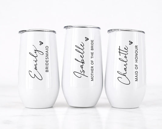 Personalised Champagne Flute Tumbler